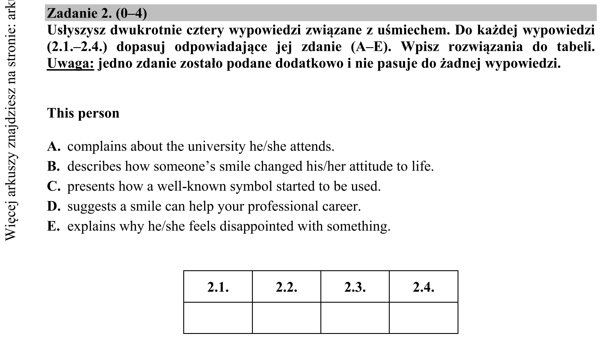 Matura dodatkowa, czerwiec 2017, podgląd zadania 2