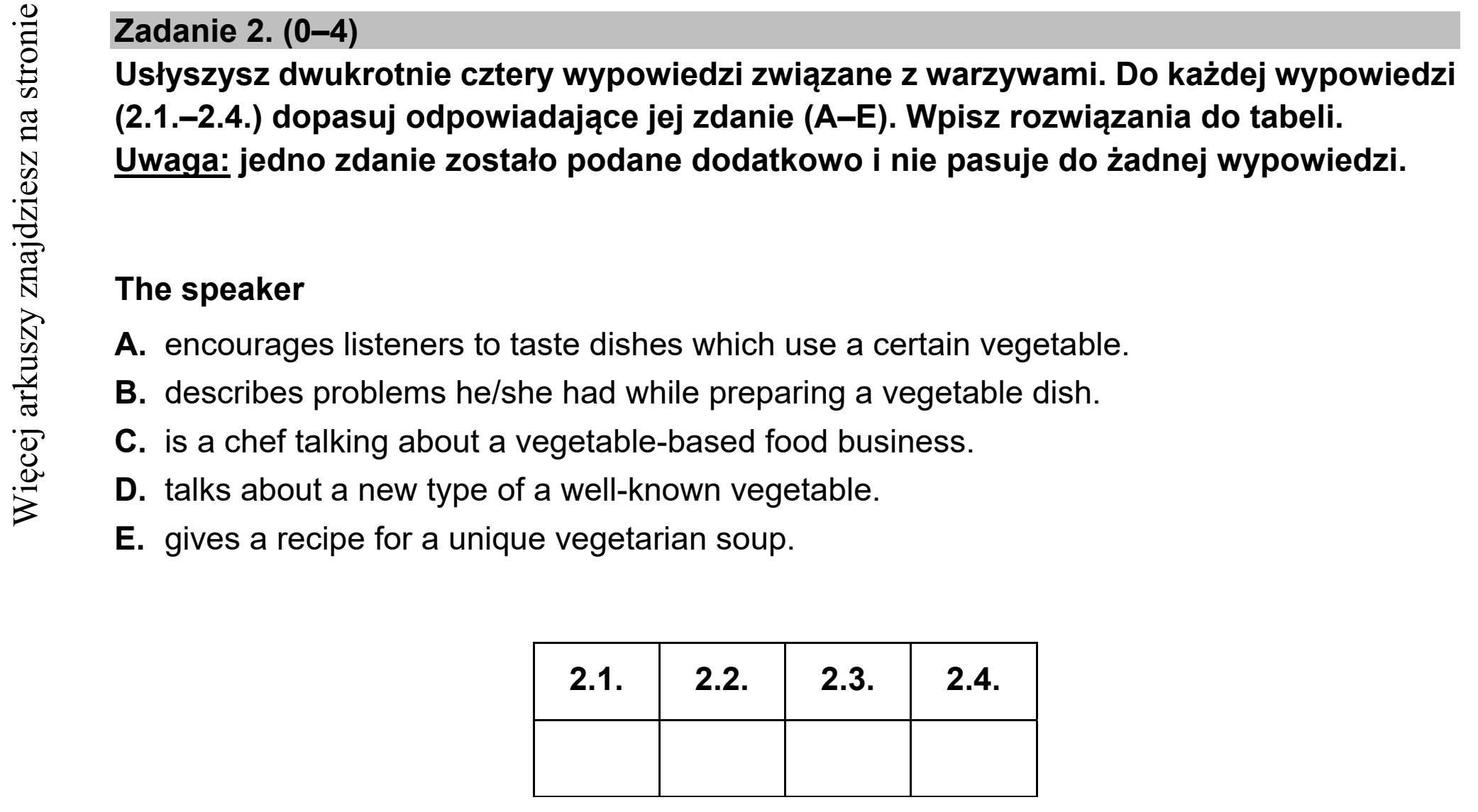 Matura dodatkowa, czerwiec 2021, podgląd zadania 2