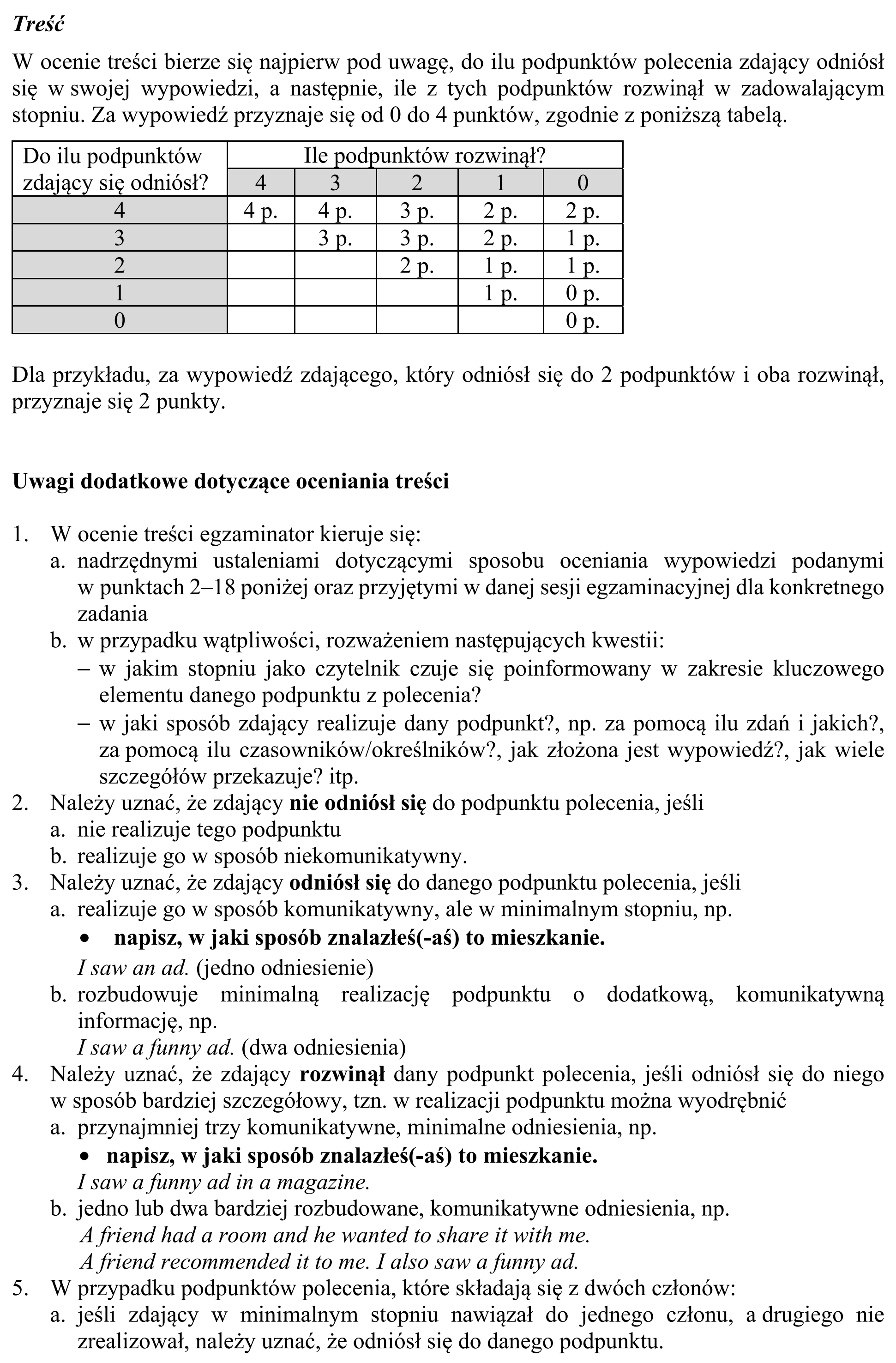 Matura, maj 2019, odpowiedź do zadania 10, fragment 2