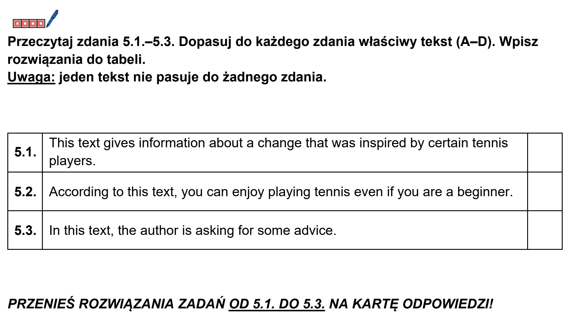 Matura, maj 2025, podgląd zadania 5, fragment 3