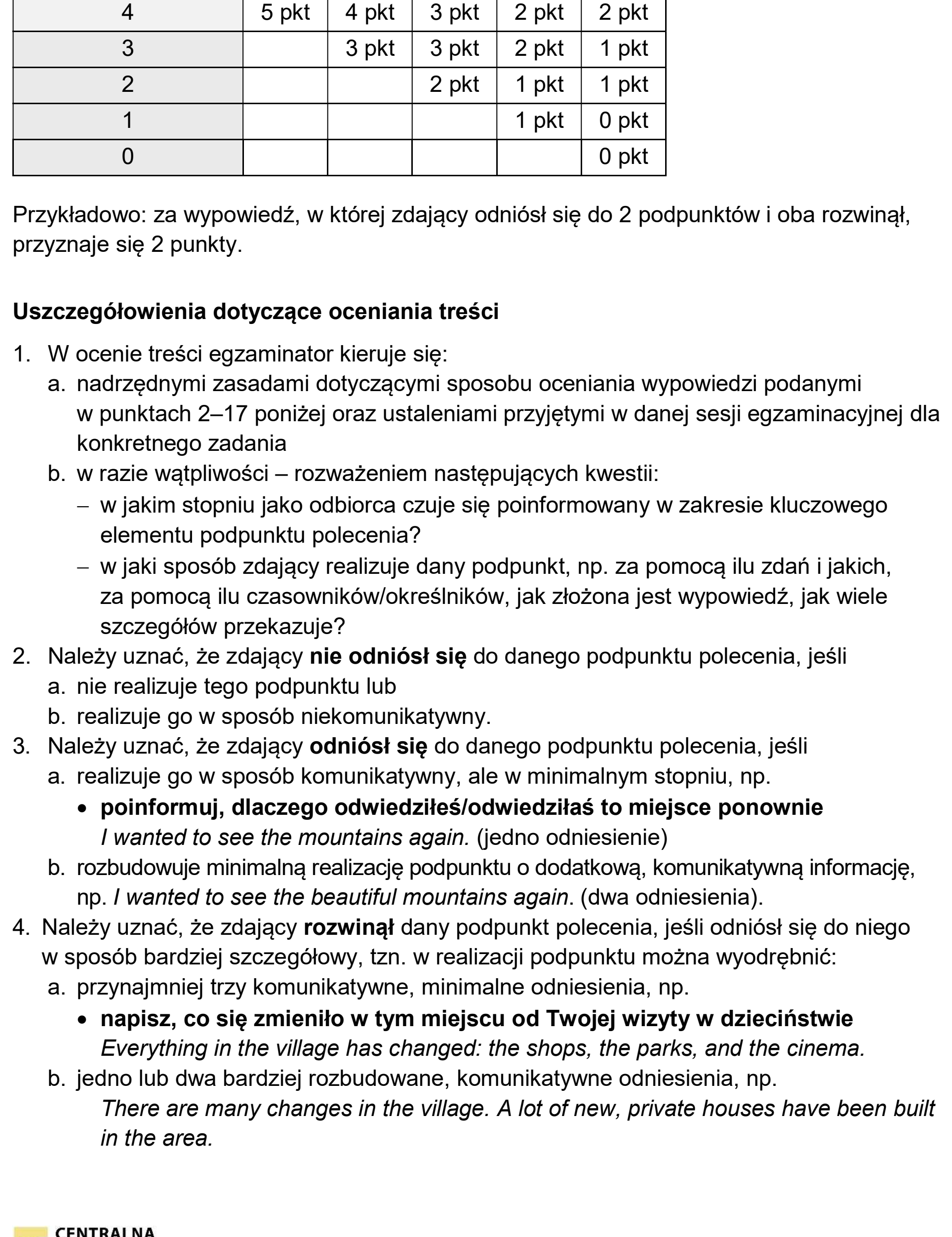 Matura, maj 2026, odpowiedź do zadania 12, fragment 1