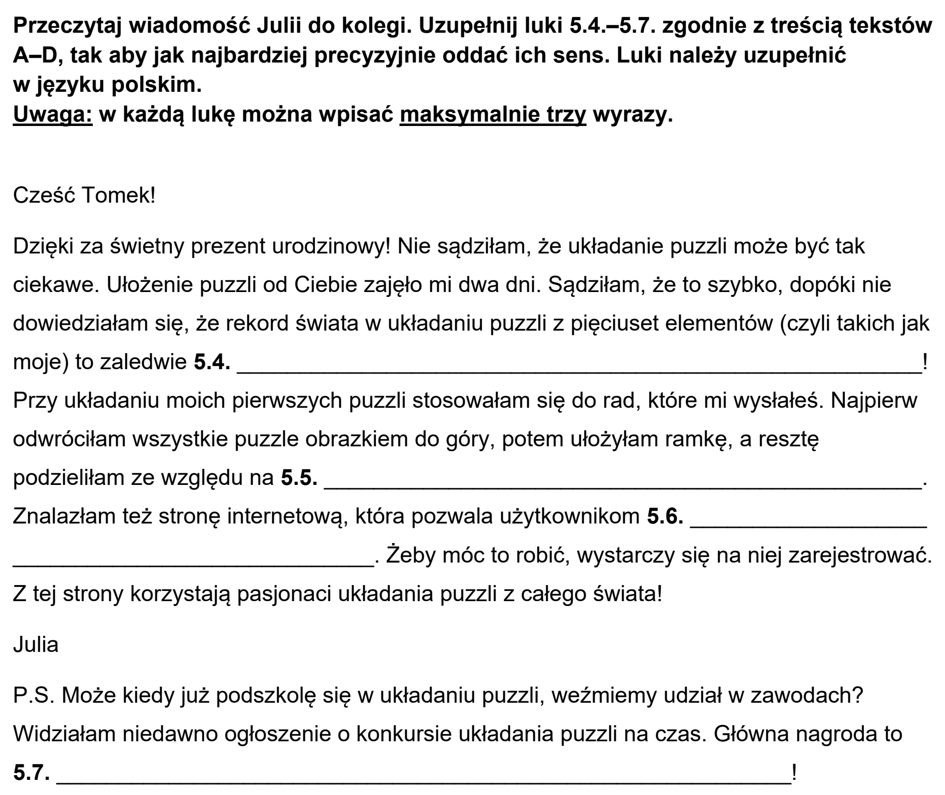 Matura próbna, wrzesien 2022, podgląd zadania 5, fragment 4