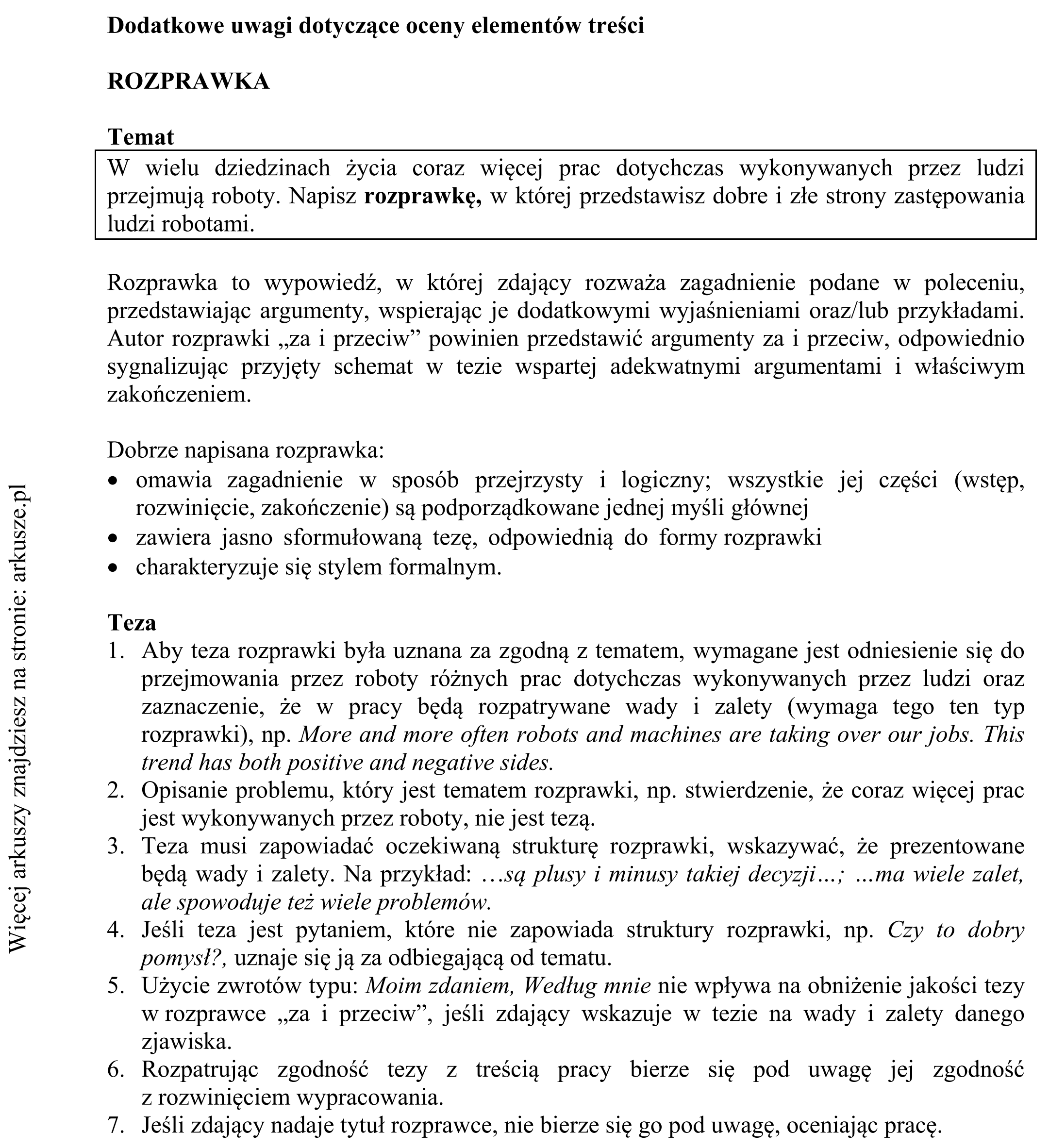 Matura dodatkowa, czerwiec 2016, odpowiedź do zadania 10, fragment 4