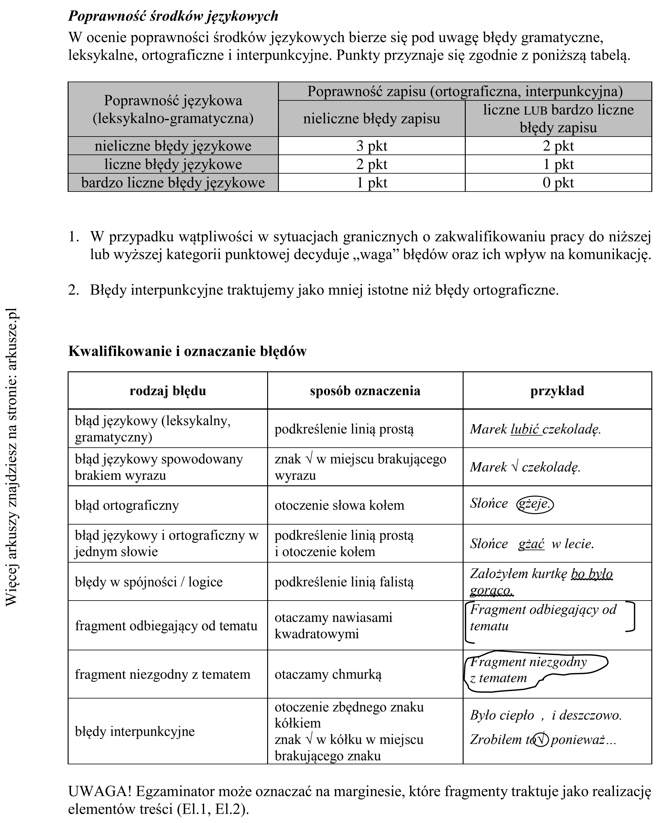 Matura dodatkowa, czerwiec 2017, odpowiedź do zadania 10, fragment 3