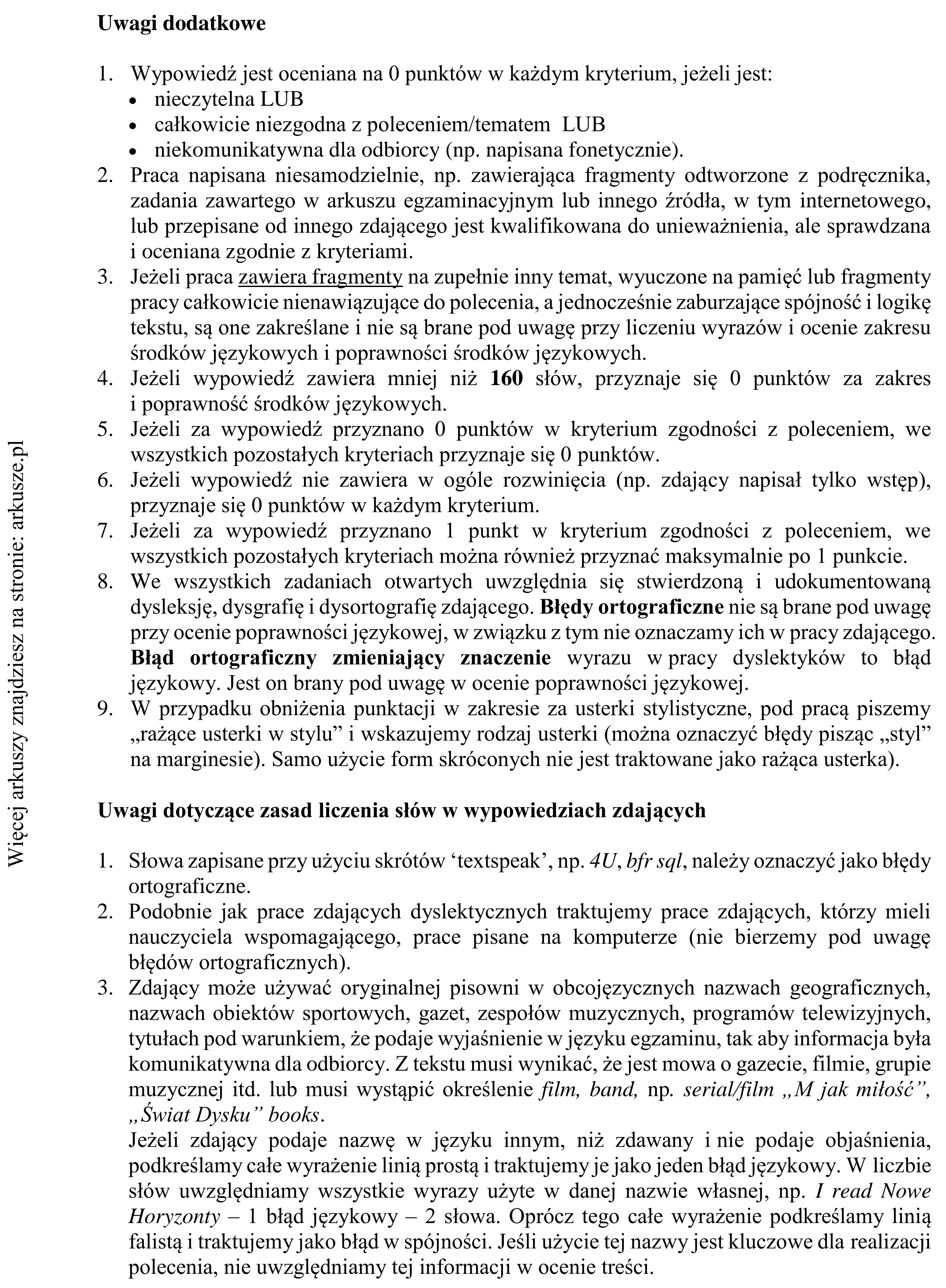 Matura dodatkowa, czerwiec 2017, odpowiedź do zadania 10, fragment 4