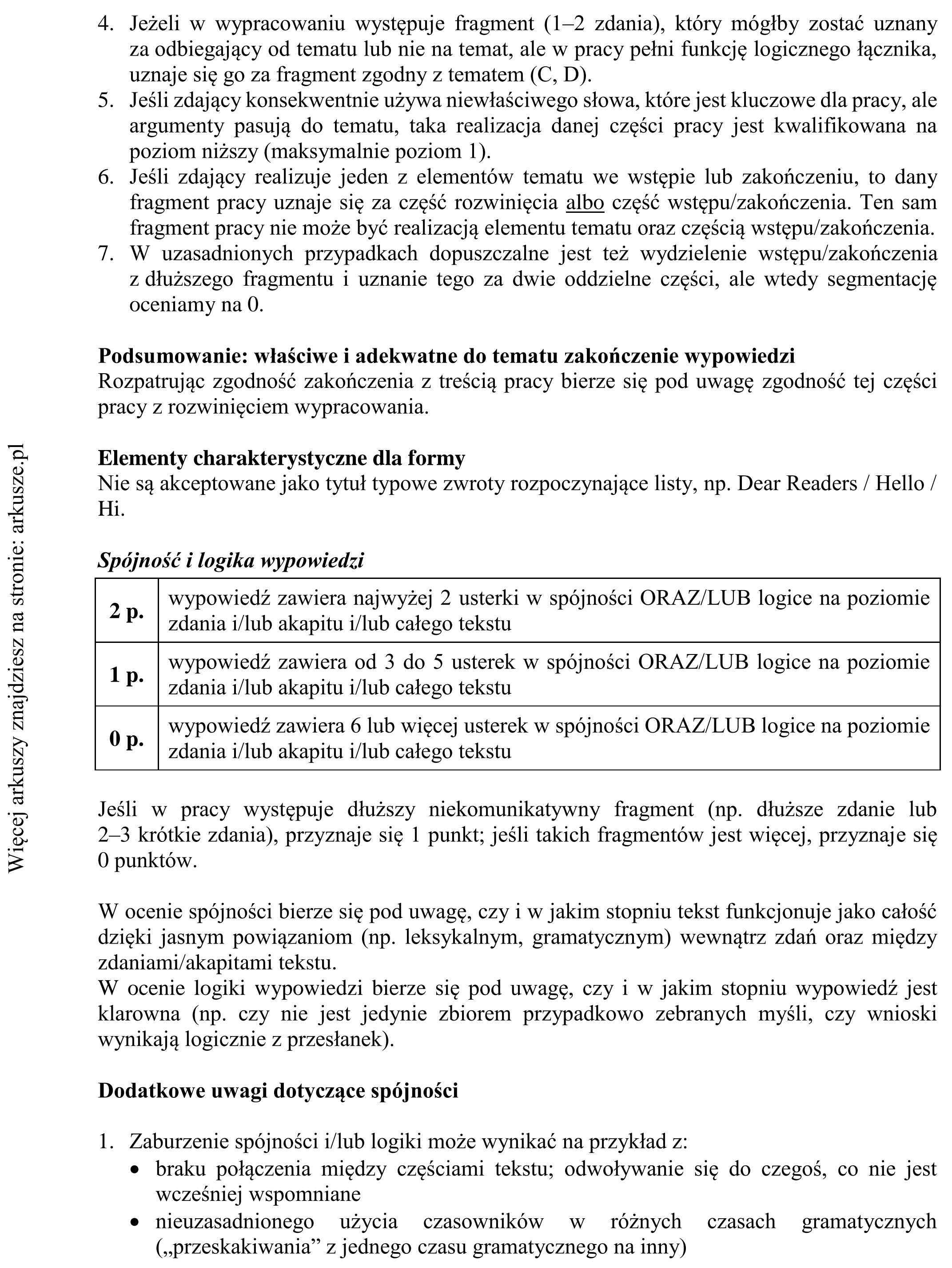 Matura dodatkowa, czerwiec 2018, odpowiedź do zadania 10, fragment 9