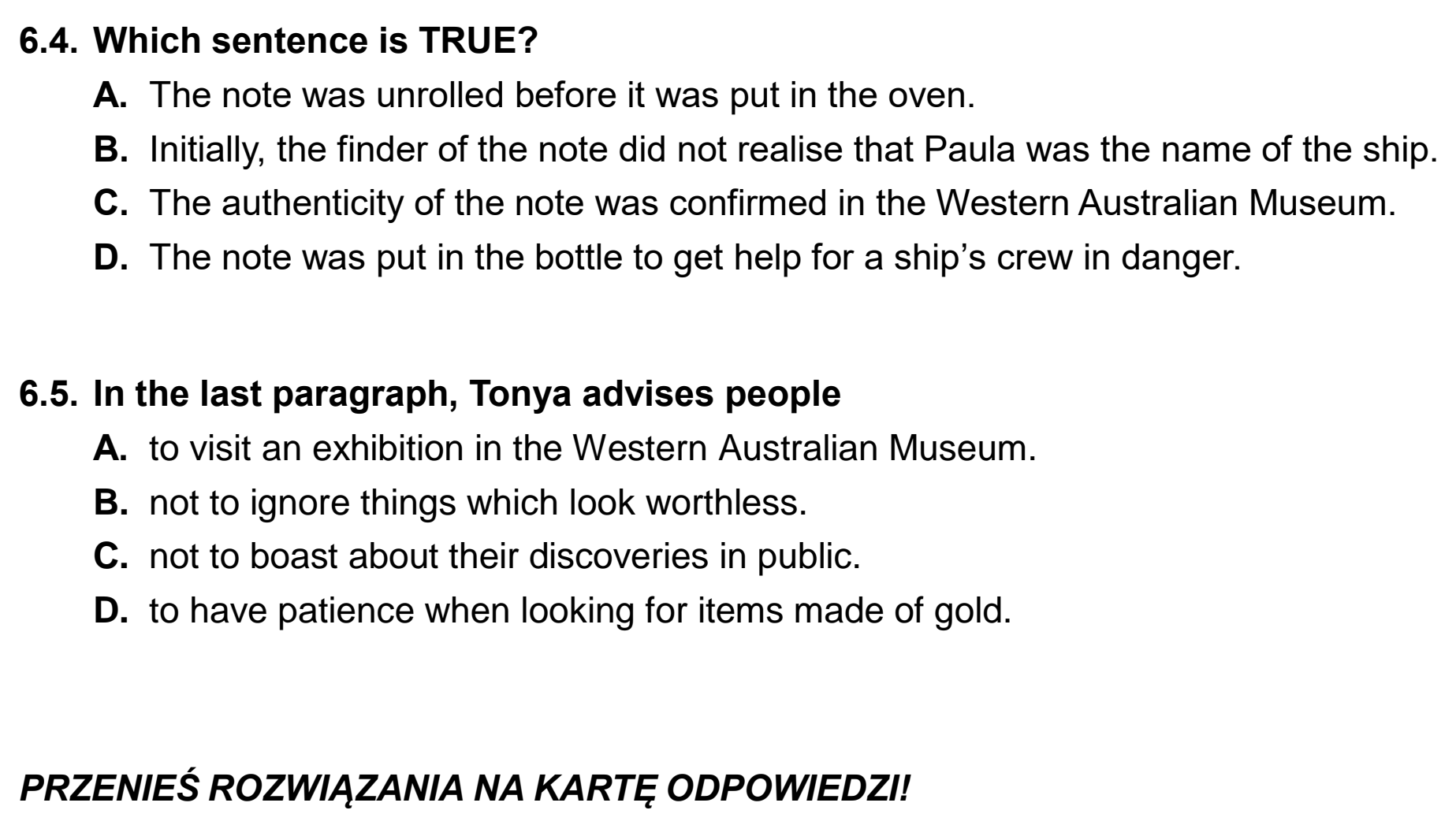 Matura dodatkowa, czerwiec 2023, zadanie 6, fragment 4