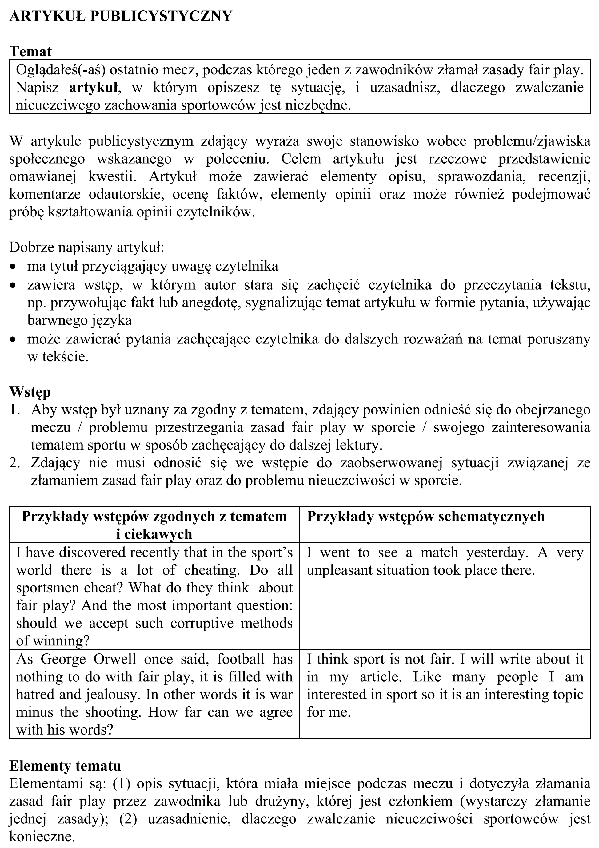Matura, maj 2016, odpowiedź do zadania 10, fragment 8
