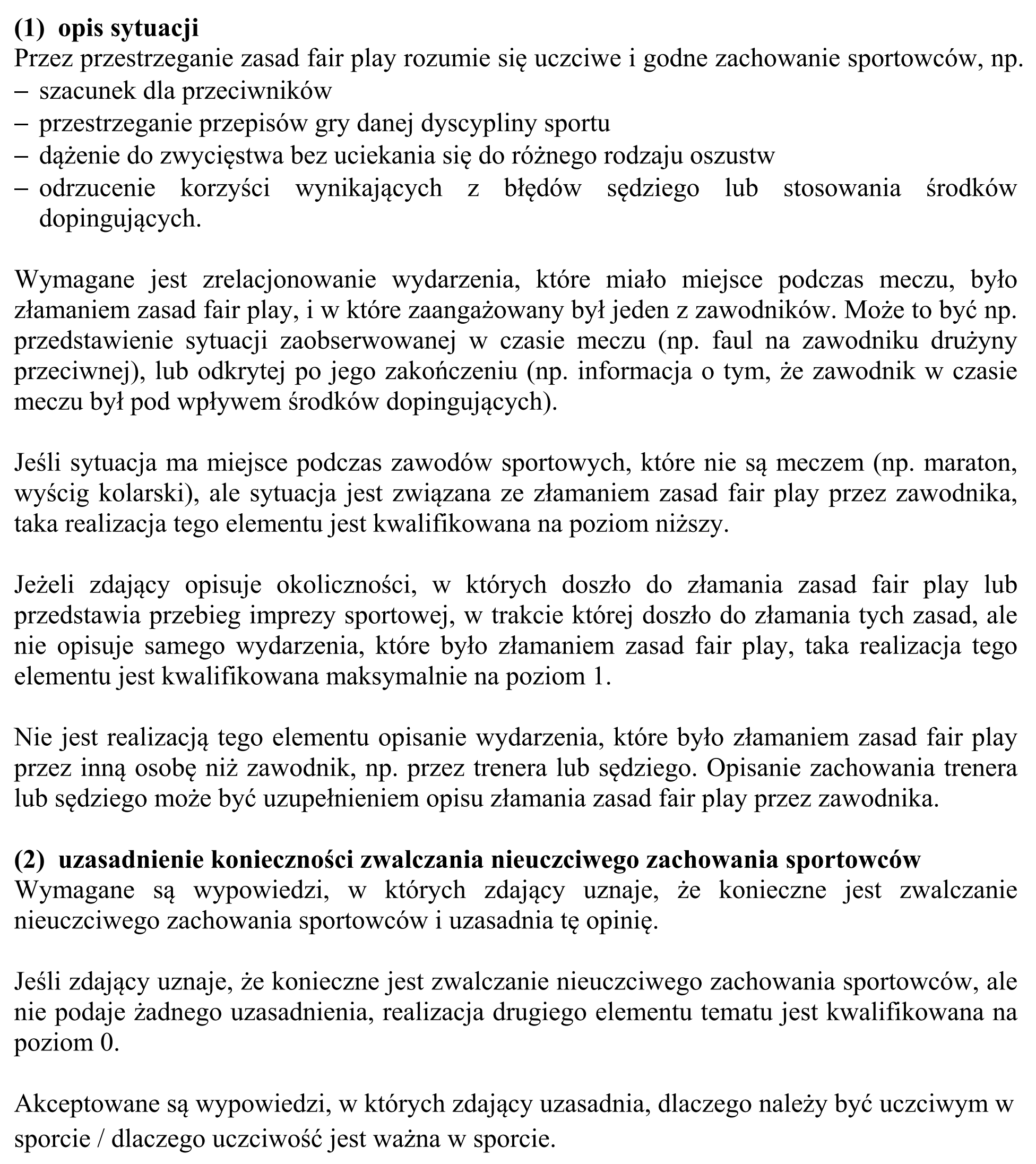 Matura, maj 2016, odpowiedź do zadania 10, fragment 9