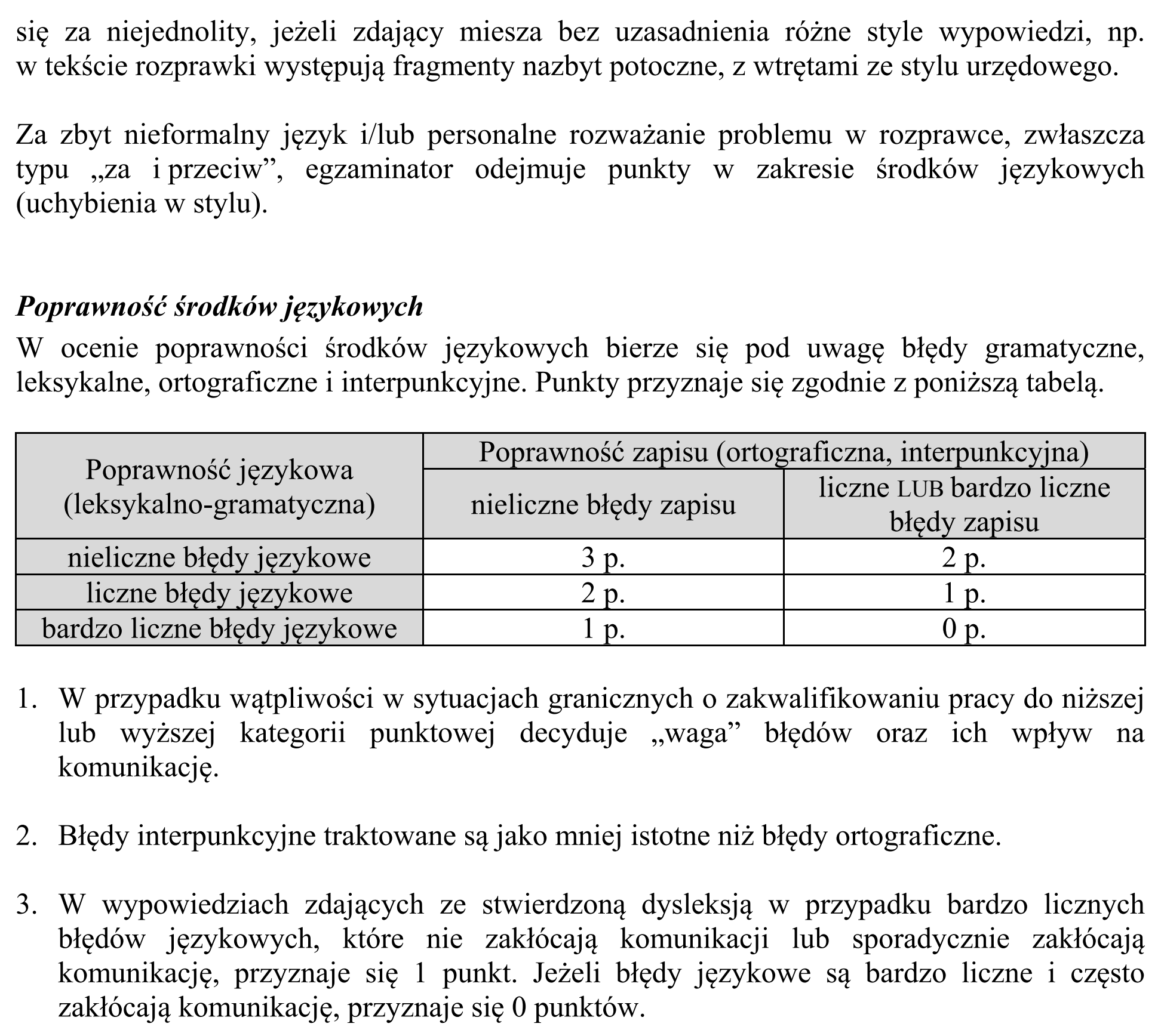 Matura, maj 2016, odpowiedź do zadania 10, fragment 13
