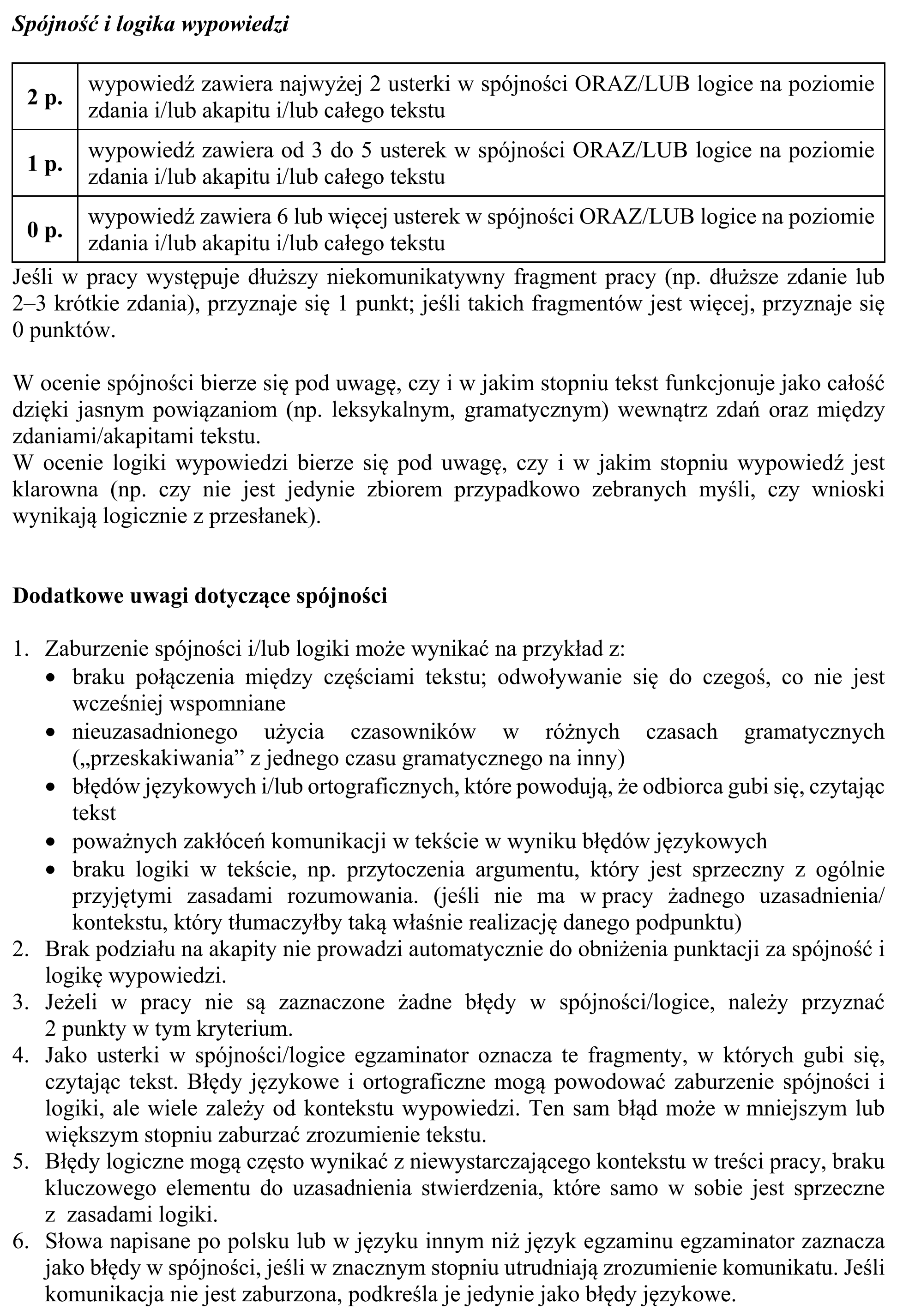 Matura, maj 2019, odpowiedź do zadania 10, fragment 11