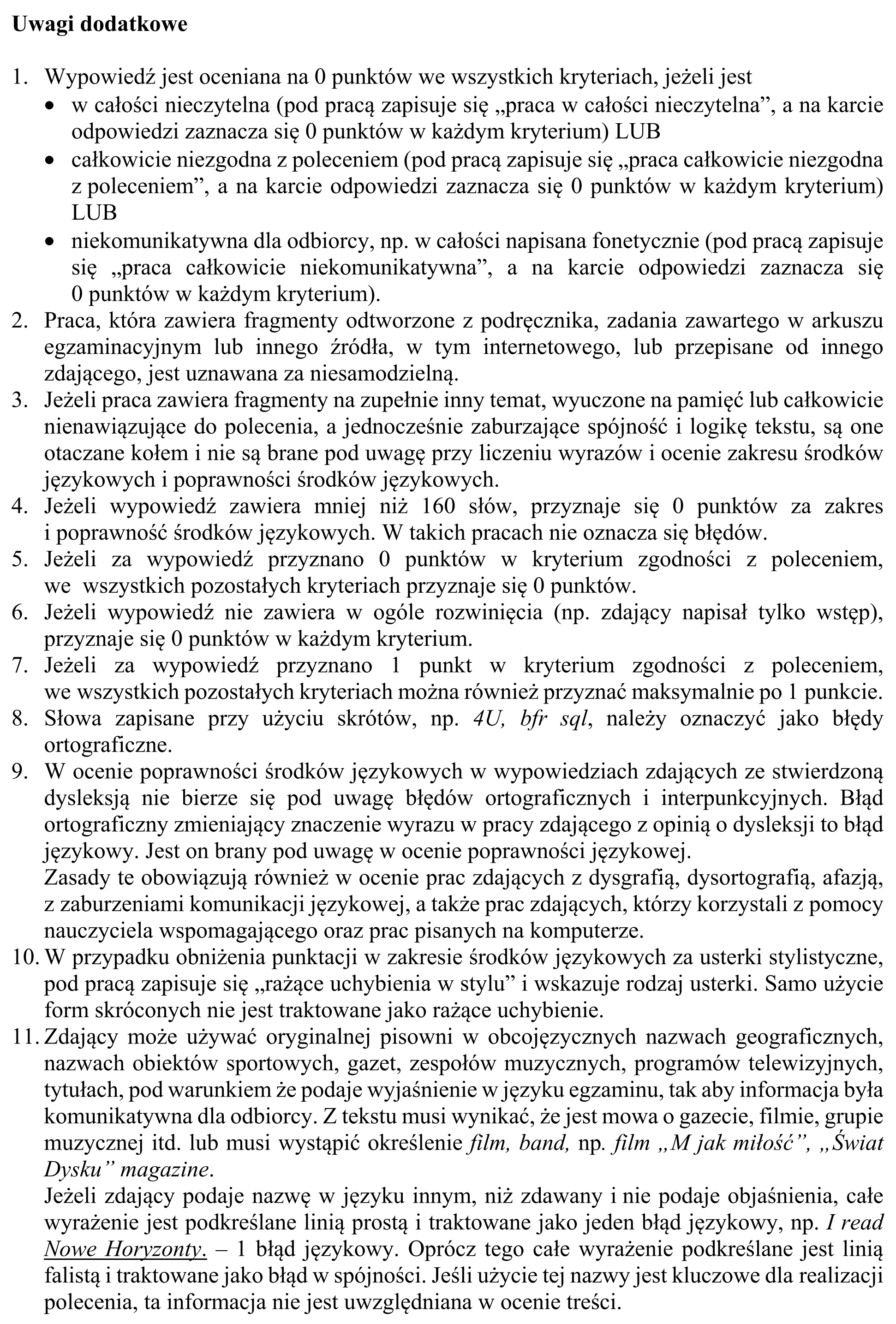 Matura, maj 2019, odpowiedź do zadania 10, fragment 15