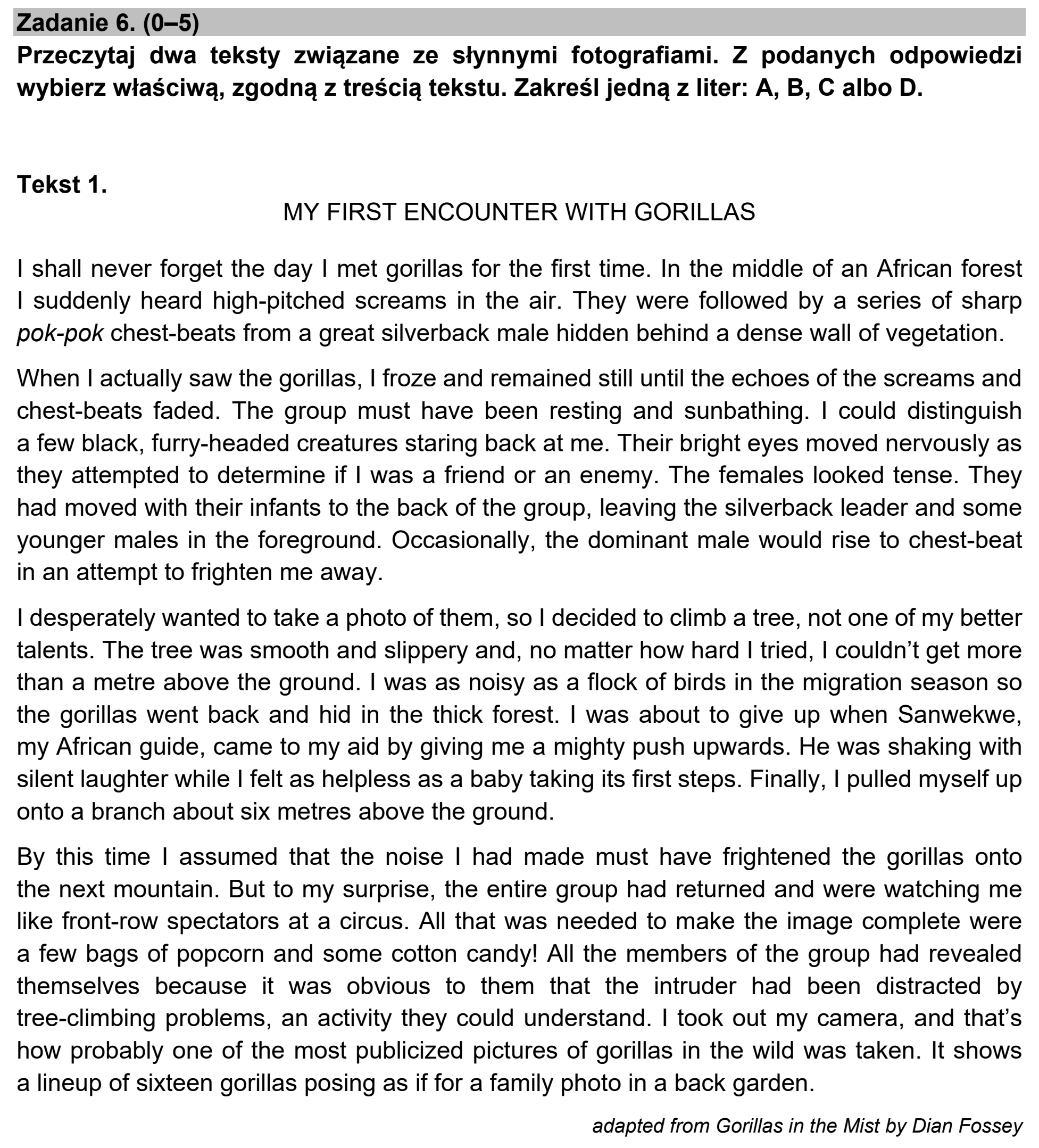 Matura, maj 2022, podgląd zadania 6, fragment 1