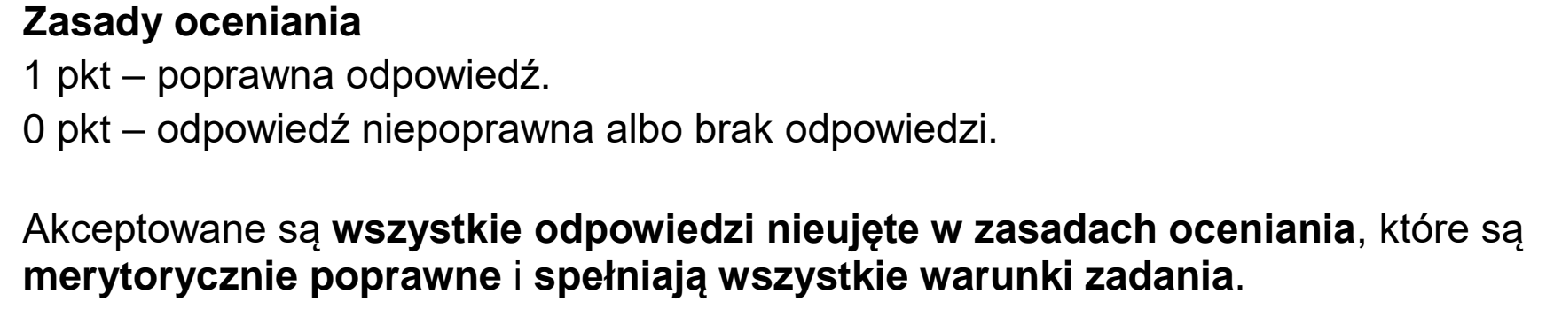 Matura dodatkowa, czerwiec 2024, odpowiedź do zadania 8