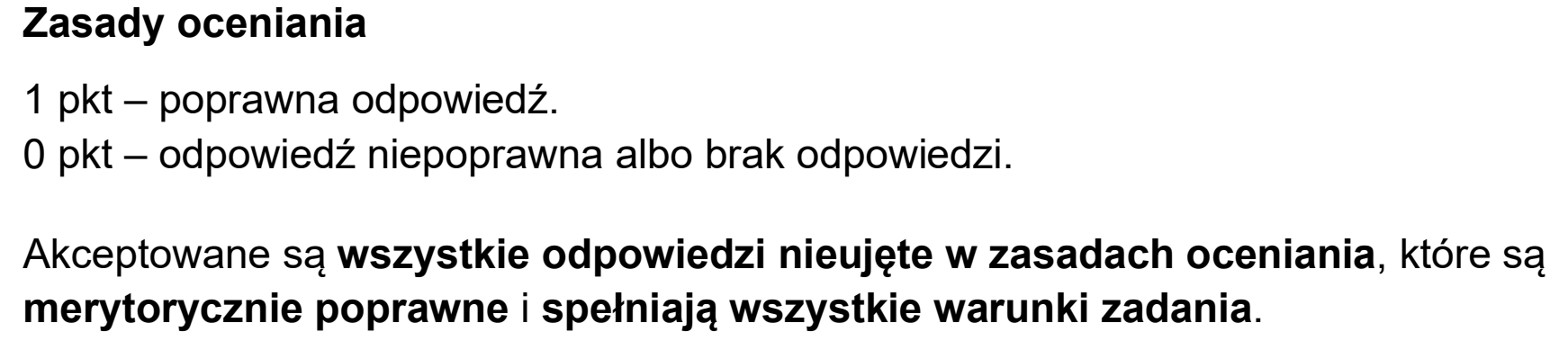 Matura dodatkowa, czerwiec 2026, odpowiedź do zadania 8
