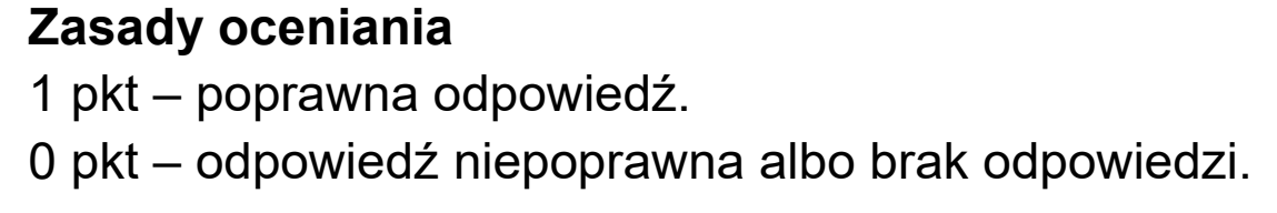Matura, maj 2024, odpowiedź do zadania 9