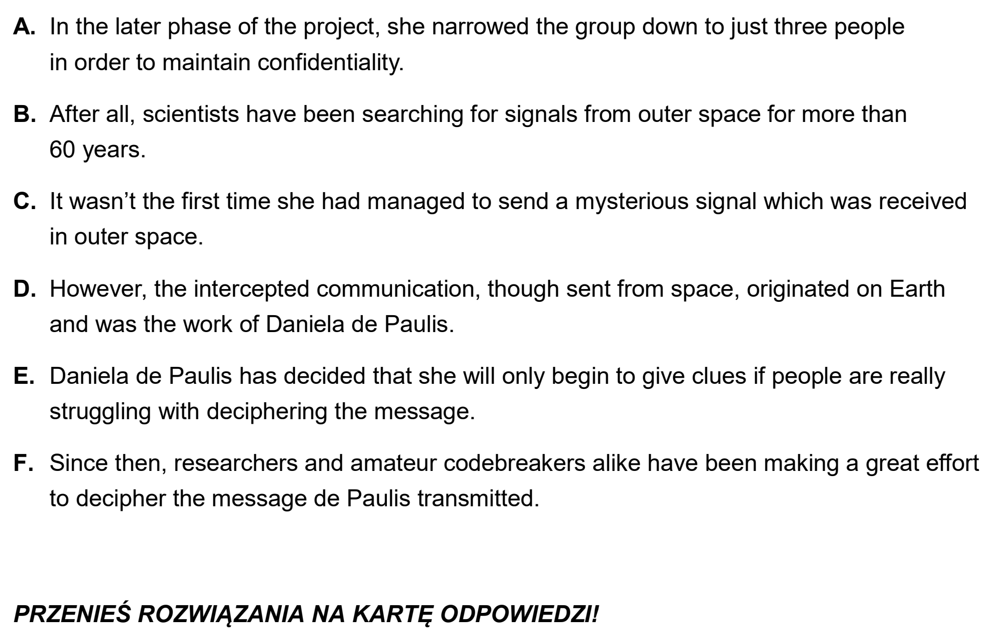 Matura, maj 2026, podgląd zadania 5, fragment 2
