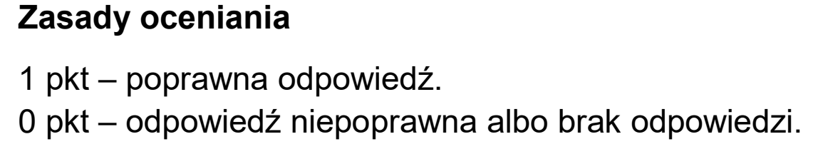 Matura, maj 2026, odpowiedź do zadania 6