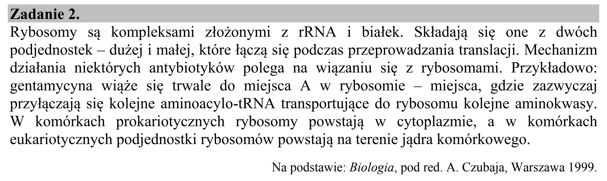 Matura dodatkowa, czerwiec 2015, wstęp zadania 2