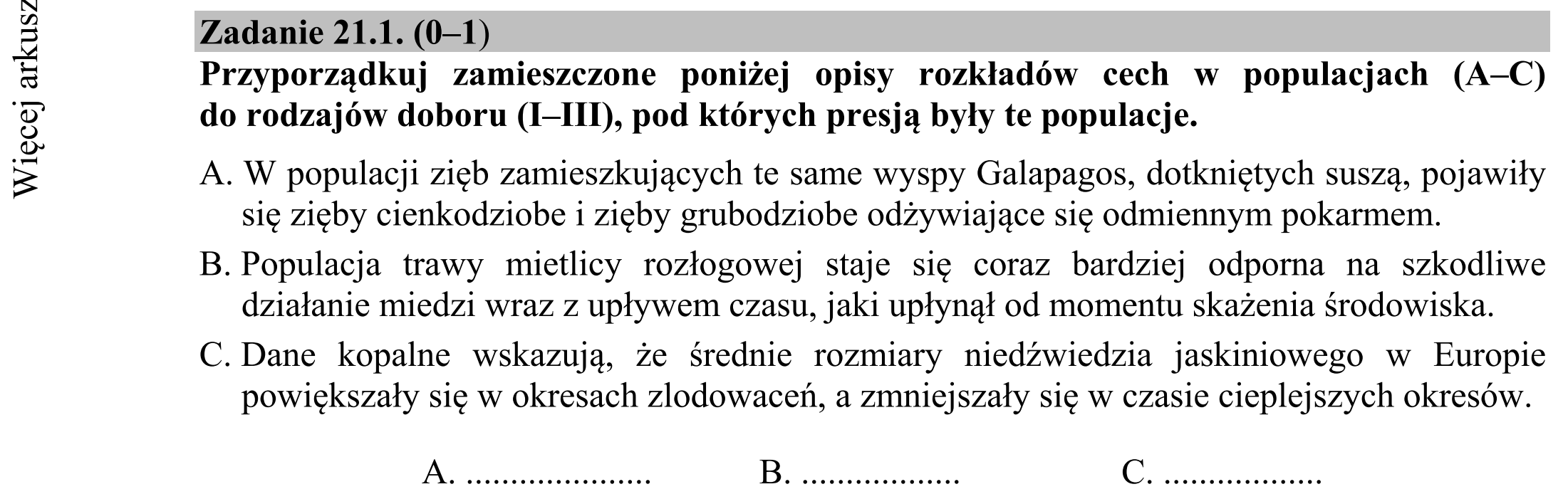 Matura dodatkowa, czerwiec 2015, zadanie 21.1