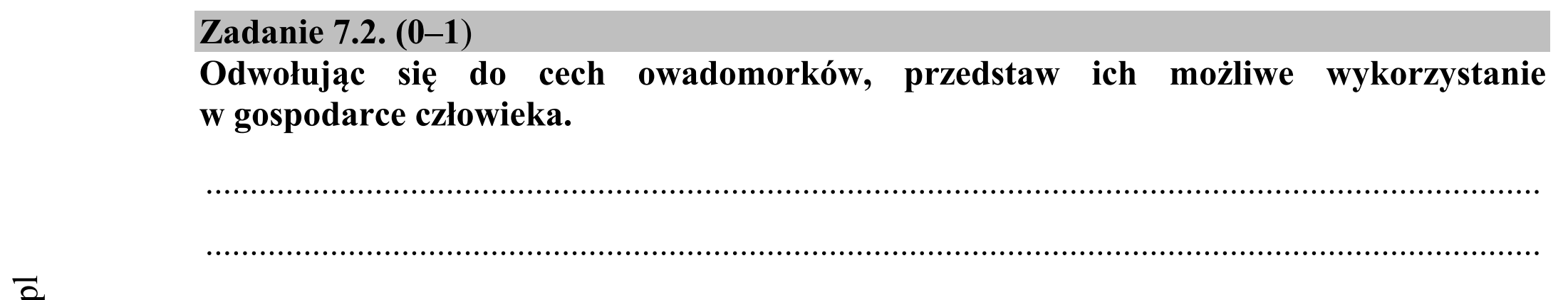Matura dodatkowa, czerwiec 2015, zadanie 7.2