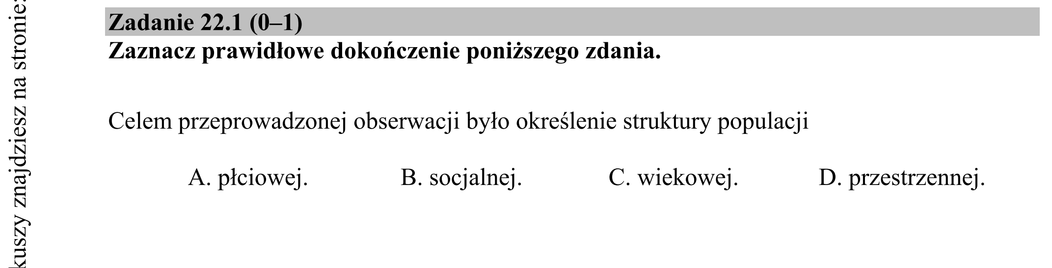 Matura dodatkowa, czerwiec 2016, zadanie 22.1
