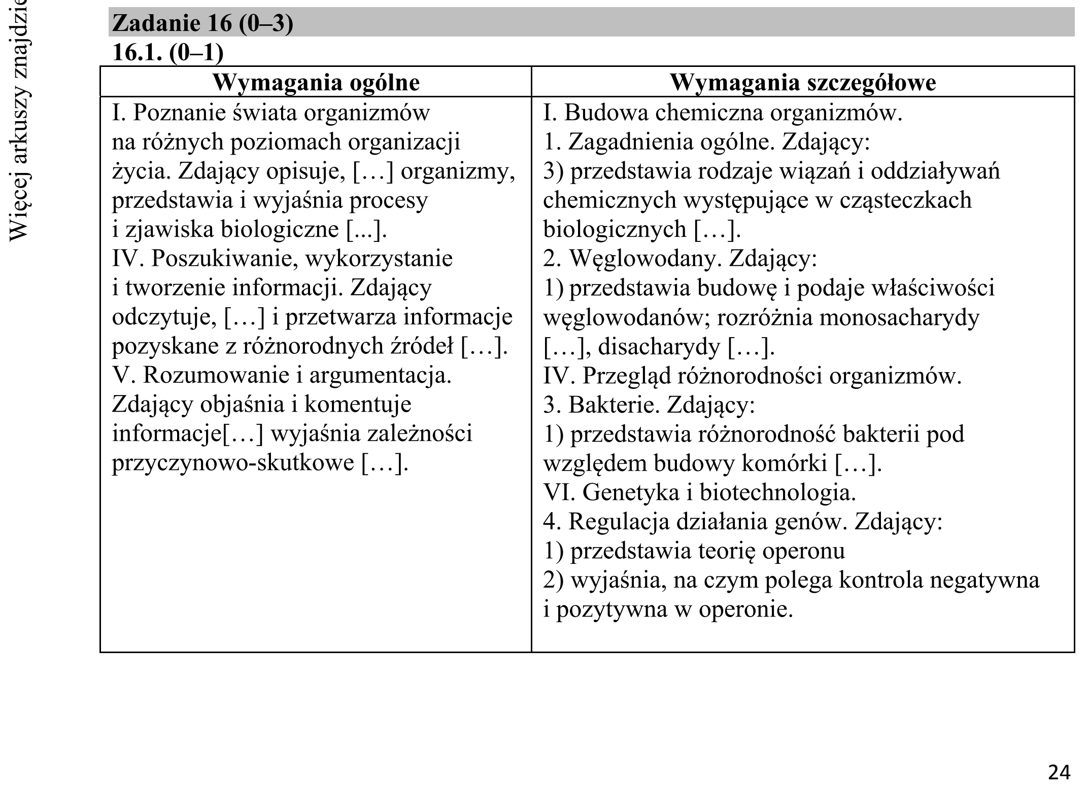 Matura dodatkowa, czerwiec 2017, odpowiedź do zadania 16.1, fragment 1