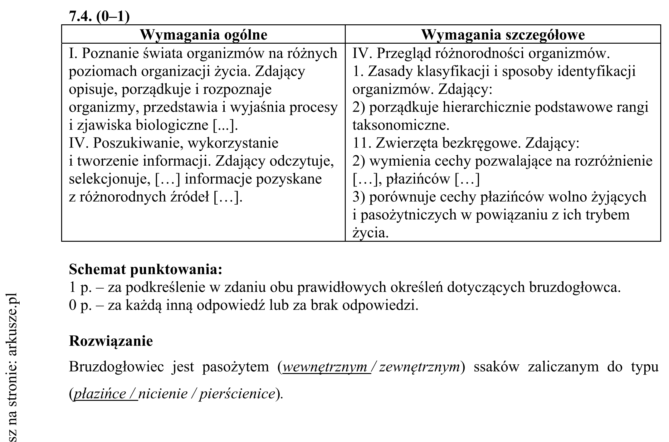 Matura dodatkowa, czerwiec 2017, odpowiedź do zadania 7.1, fragment 3