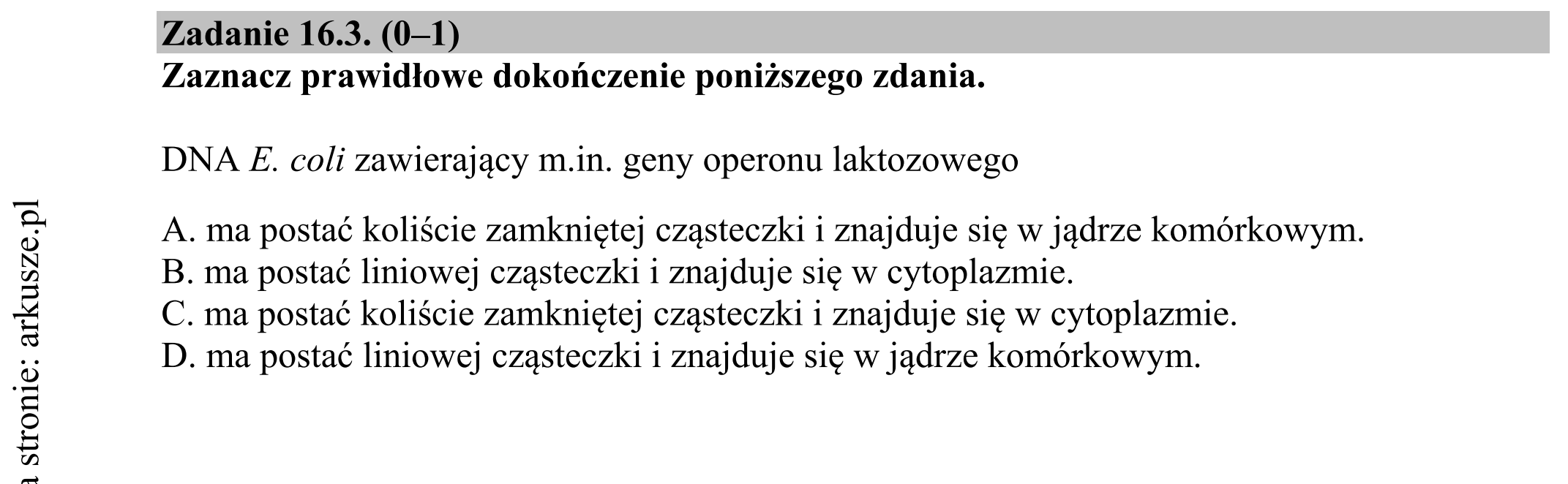 Matura dodatkowa, czerwiec 2017, zadanie 16.3