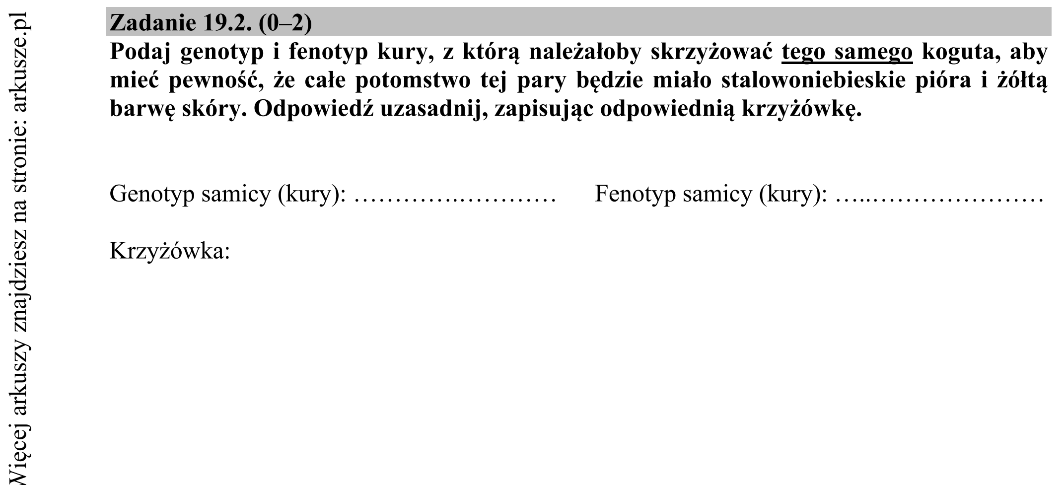 Matura dodatkowa, czerwiec 2017, zadanie 19.2