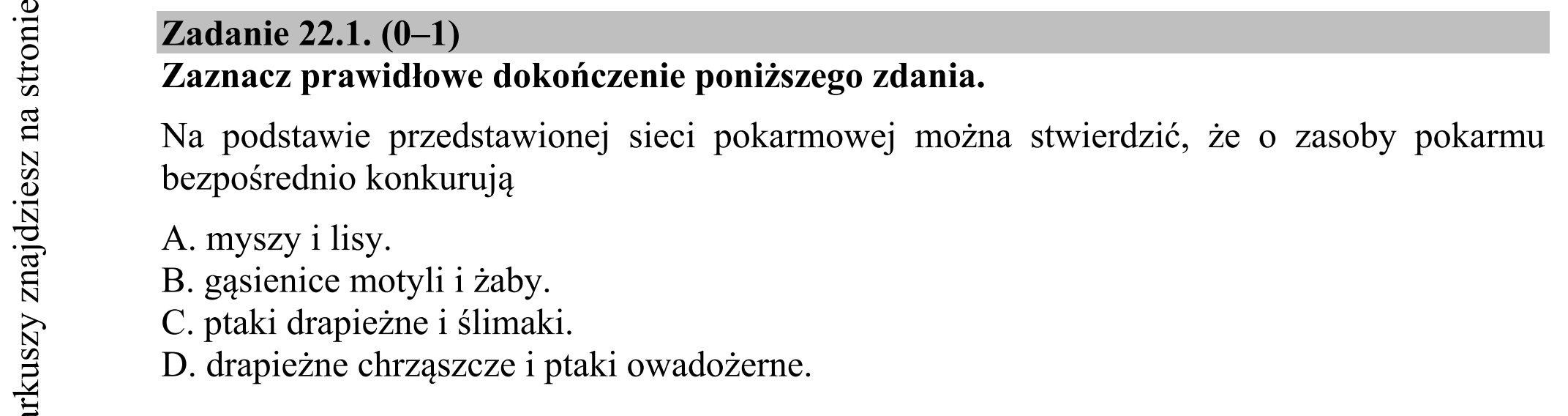 Matura dodatkowa, czerwiec 2017, zadanie 22.1