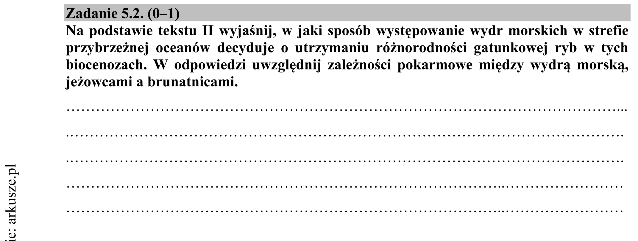 Matura dodatkowa, czerwiec 2017, zadanie 5.2
