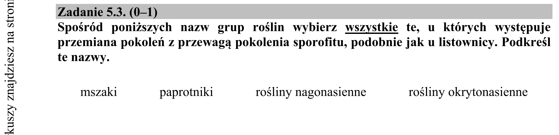 Matura dodatkowa, czerwiec 2017, zadanie 5.3