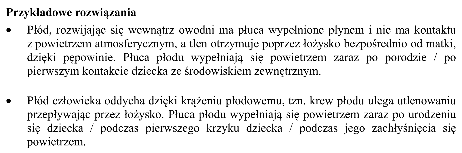Matura dodatkowa, czerwiec 2018, odpowiedź do zadania 12.1, fragment 2