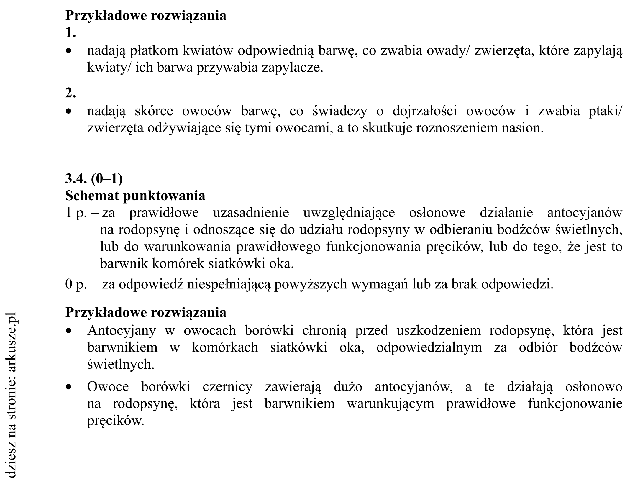Matura dodatkowa, czerwiec 2018, odpowiedź do zadania 3.1, fragment 2