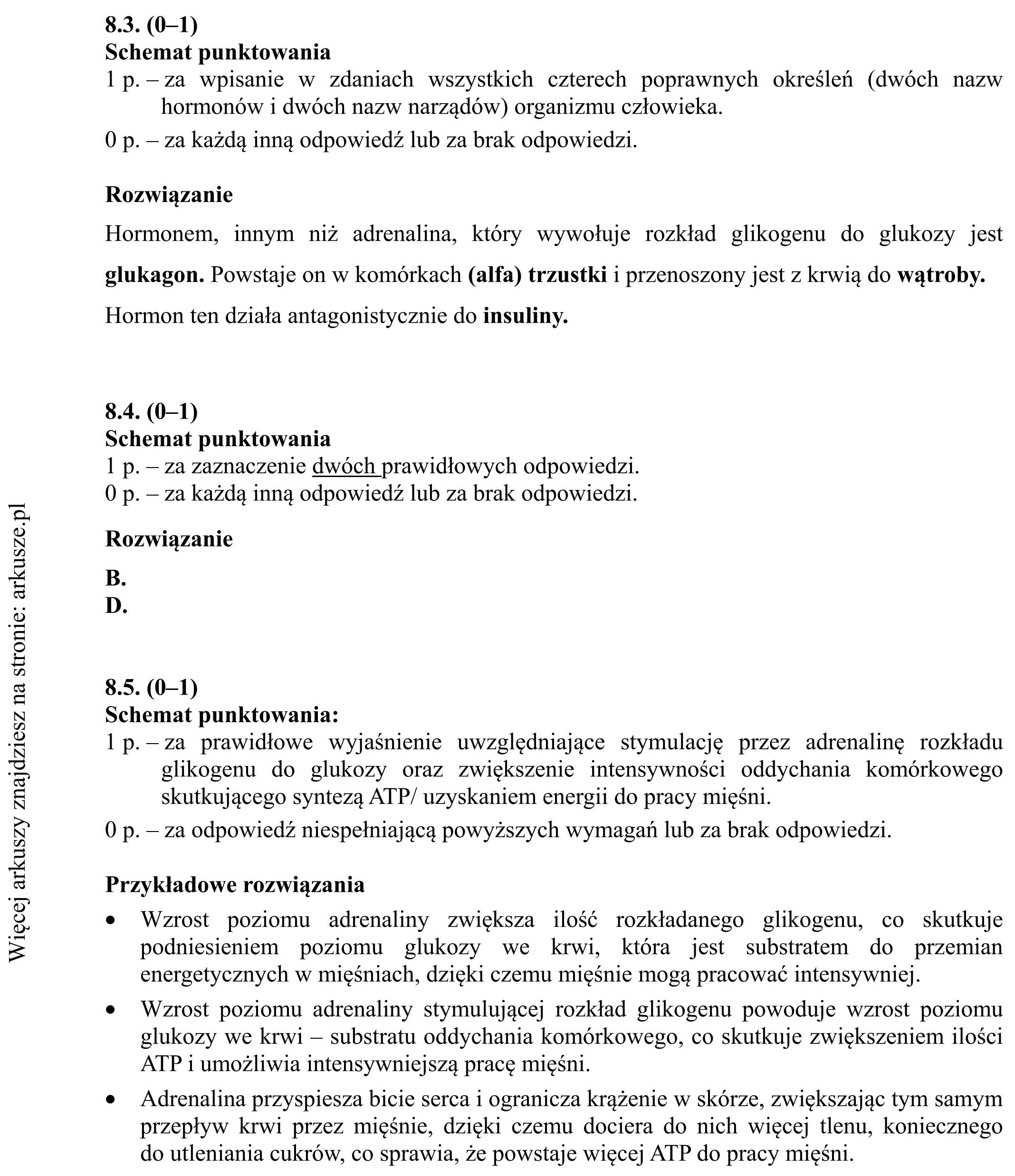Matura dodatkowa, czerwiec 2018, odpowiedź do zadania 8.1, fragment 2