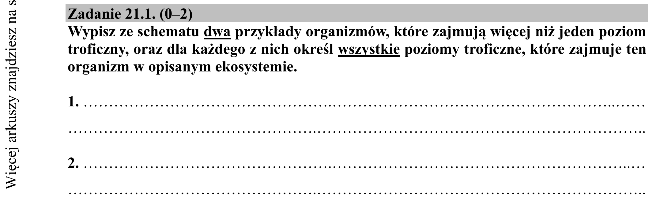 Matura dodatkowa, czerwiec 2018, zadanie 21.1
