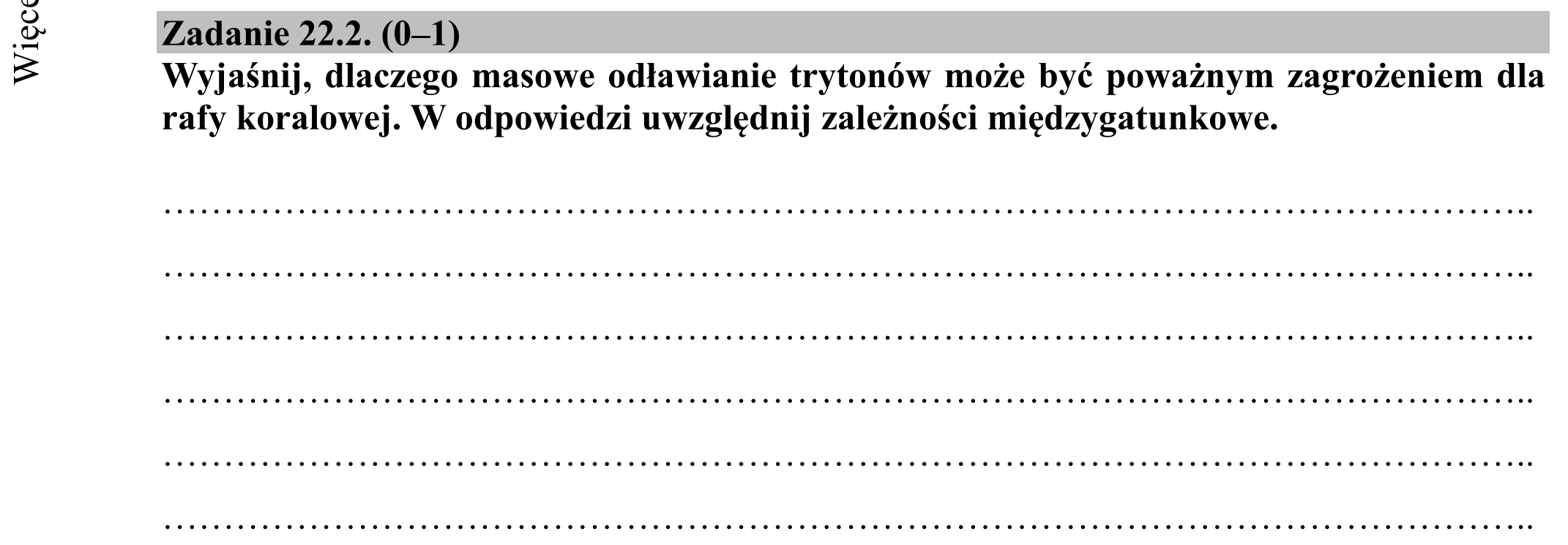 Matura dodatkowa, czerwiec 2018, zadanie 22.2