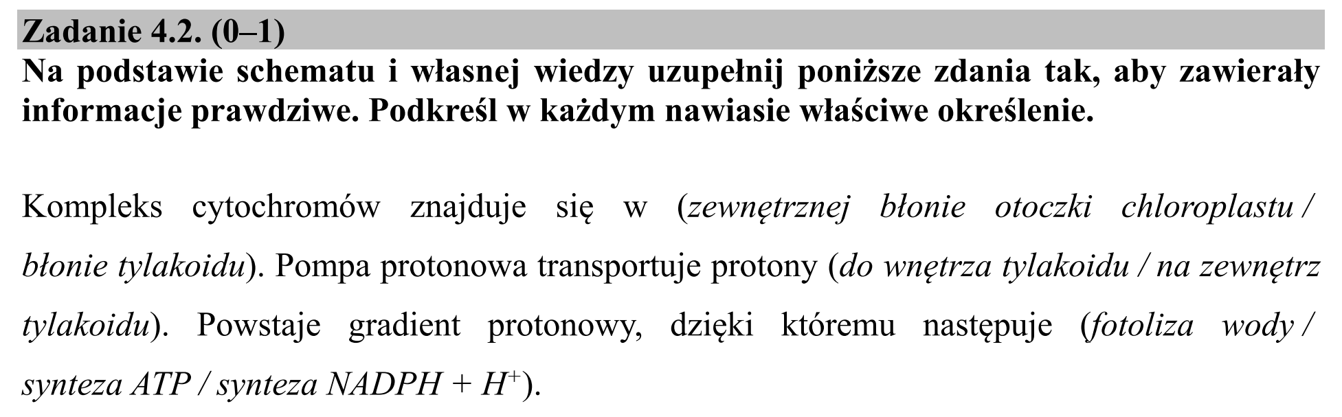 Matura dodatkowa, czerwiec 2018, zadanie 4.2