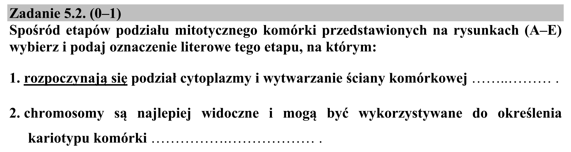 Matura dodatkowa, czerwiec 2018, zadanie 5.2