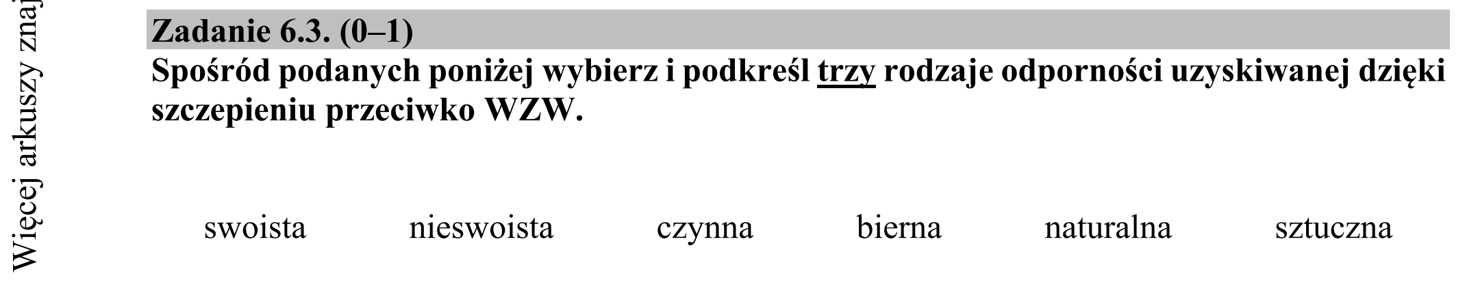 Matura dodatkowa, czerwiec 2018, zadanie 6.3