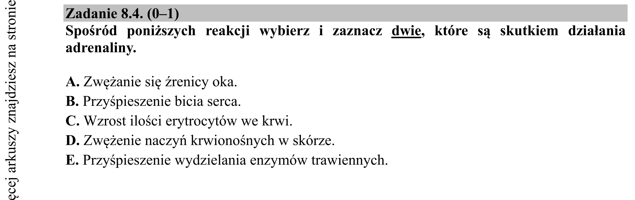 Matura dodatkowa, czerwiec 2018, zadanie 8.4