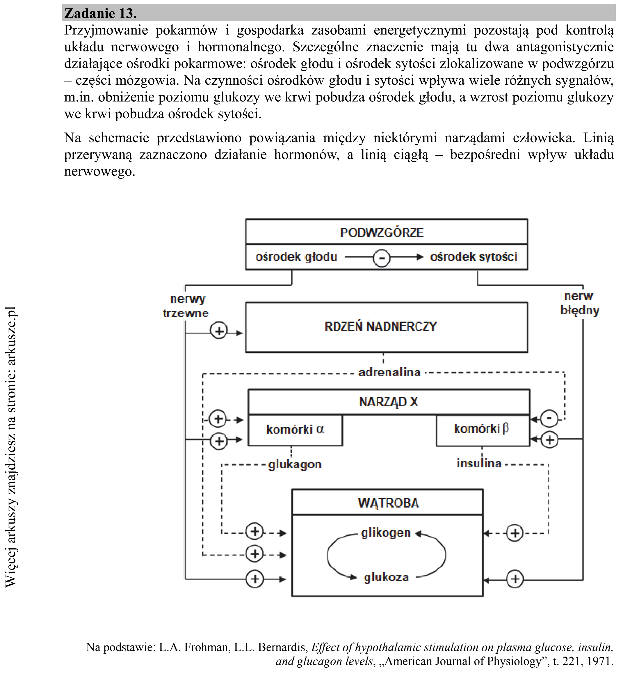 Matura dodatkowa, czerwiec 2019, wstęp zadania 13