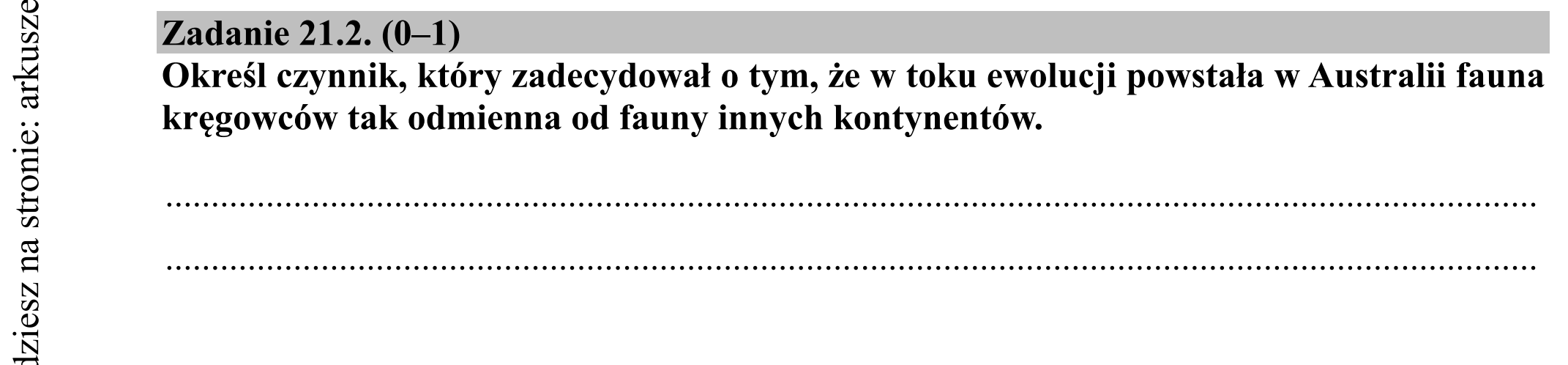 Matura dodatkowa, czerwiec 2019, zadanie 21.2