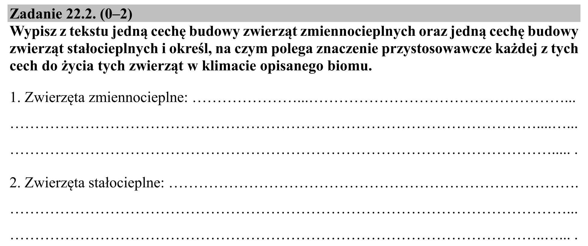 Matura dodatkowa, czerwiec 2019, zadanie 22.2