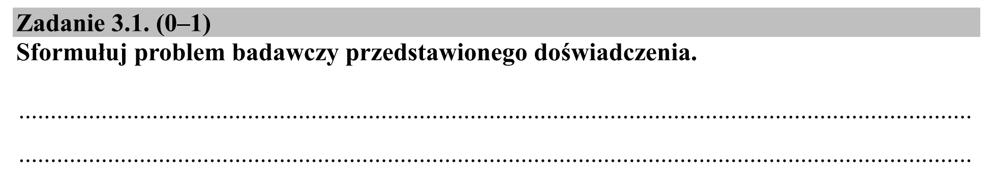 Matura dodatkowa, czerwiec 2019, zadanie 3.1