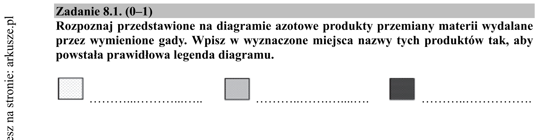 Matura dodatkowa, czerwiec 2019, zadanie 8.1