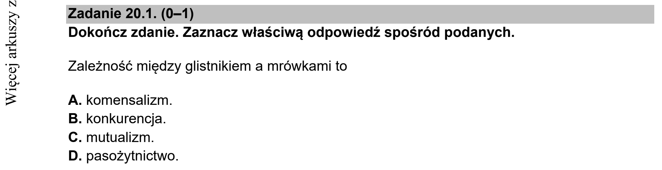 Matura dodatkowa, czerwiec 2021, zadanie 20.1