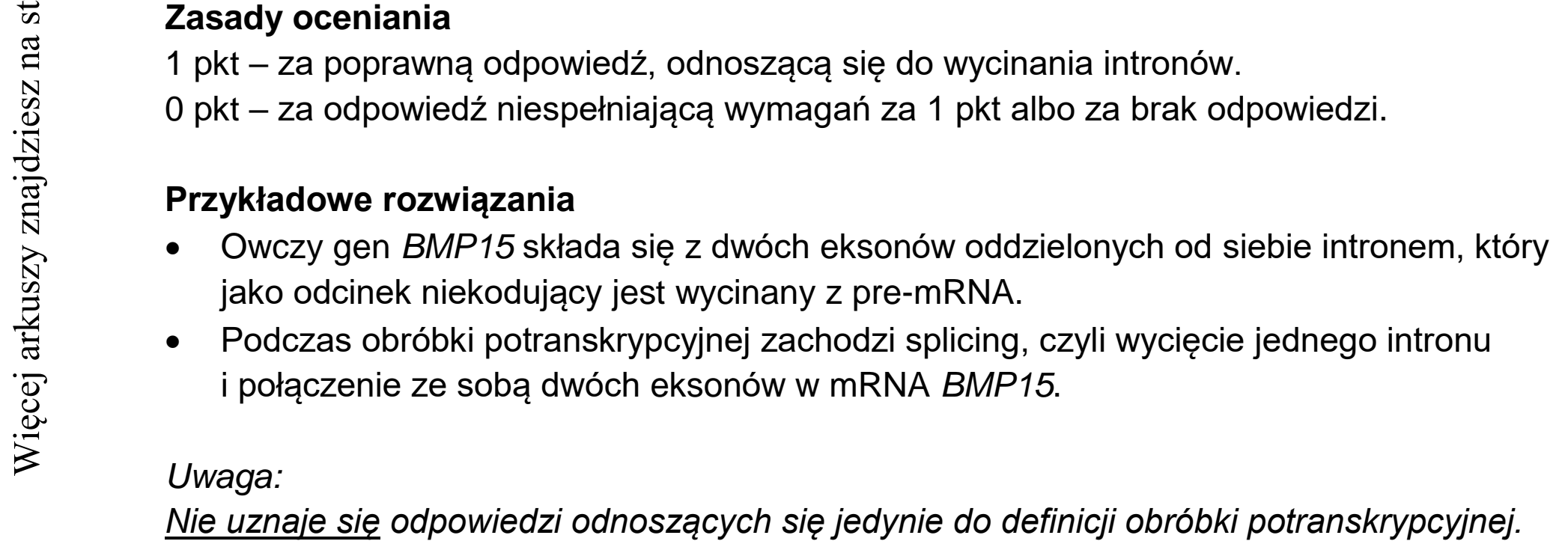Matura dodatkowa, czerwiec 2022, odpowiedź do zadania 15.1