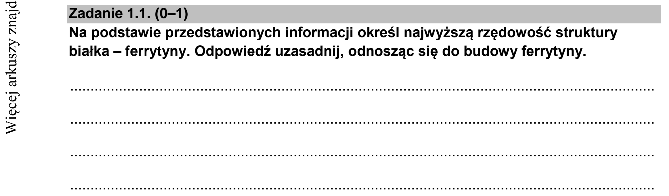 Matura dodatkowa, czerwiec 2022, zadanie 1.1